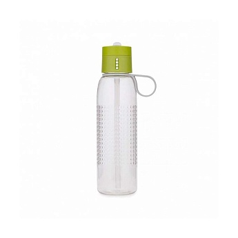 Бутылка для воды с индикатором зеленая 750 мл. Dot Active, JOSEPH JOSEPH 81096