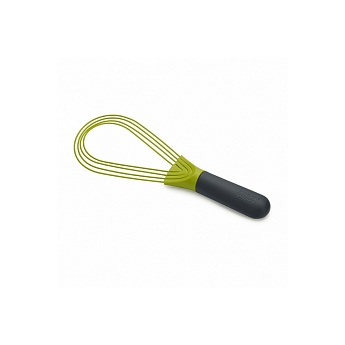 Венчик-лопатка силиконовый зеленый 2 в 1 Twist, JOSEPH JOSEPH 10539