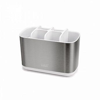 Органайзер для зубных щеток большой EasyStore Steel, JOSEPH JOSEPH 70531